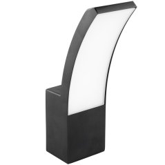 Vonkajšia záhradná lampa LED nástenná lampa 12W 4000K AGOS LUMILED
