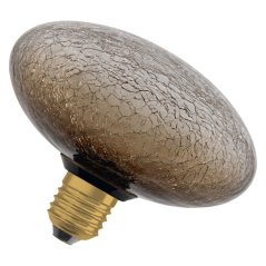 LED žiarovka E27 3, 5W 300lm 2700K teplá dekoratívna plochá hnedá Osram