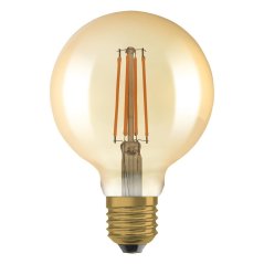 2PAK LED dekoratívna žiarovka E27 G95 6,5W = 55W 725lm 2400K Warm 300° Filament Dimmable OSRAM Vintage 1906
