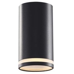 Svietidlo na povrchovú montáž Stropné svietidlo Tuba LED GU10 Black VIDEX