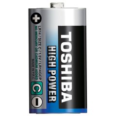 Alkalické batérie TOSHIBA HIGH POWER LR20 1,5V blister 2ks