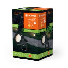 Vonkajšie LED svietidlo LED Driving Light 2W 100lm 3000K IP44 Black Endura Ledvance
