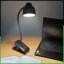 LED stolová lampa 5W CCT kresliarska školská TESA 2 čierna LUMILED