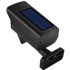 LED solárna vonkajšia kamera atrapa Záhradný senzor + diaľkové ovládanie