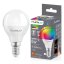 LED žiarovka E14 P40 Bulb 5W = 40W 450lm RGB CCT Stmievateľná Smart TUYA WiFi SMART SAYO LUMILED