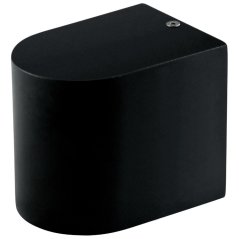 Záhradné nástenné svietidlo LED GU10 BOSTON GOLDLUX (Polux) ALUMINIUM BLACK