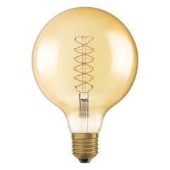 Dekoratívna LED žiarovka E27 G125 7W = 48W 600lm 2200K Teplé 320° vlákno Stmievateľné OSRAM Vintage 1906