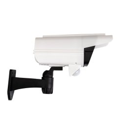 Solárna záhradná lampa LED kamera atrapa LEMER 6500K IP44 Lumiled