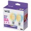 2x LED žiarovka E27 A60 7W = 60W 806lm 2700-6500K TW FILAMENT Intelligent SMART WiFi Bluetooth App WiZ
