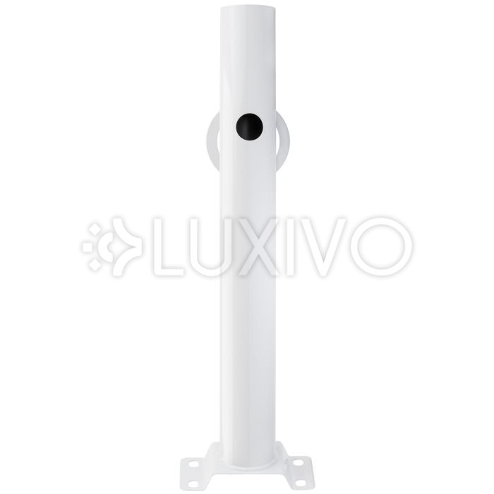 Záhradná pouličná solárna LED lampa výkonná - 6500K -1500W - IP66 + diaľkové ovládanie
