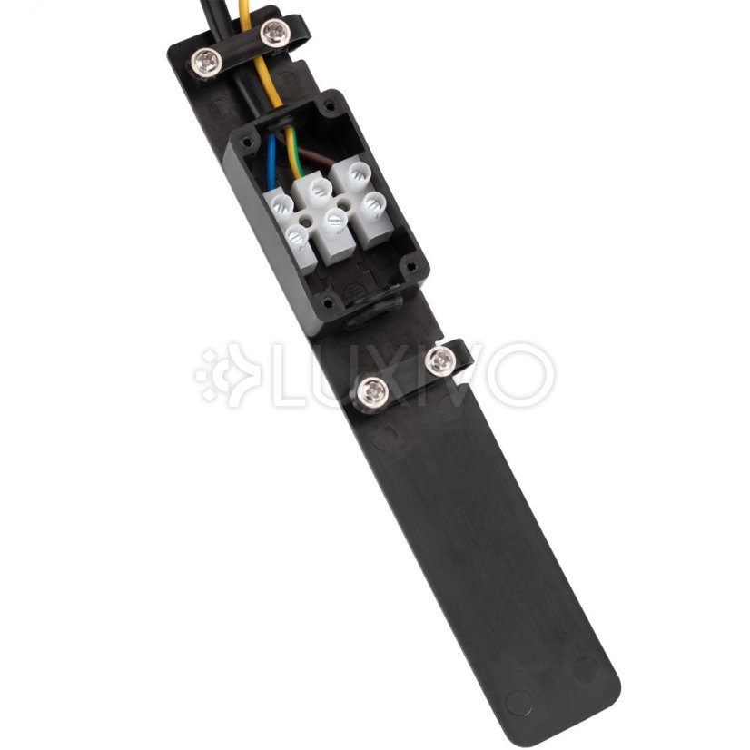 Vonkajšia záhradná lampa E27 INOX PIPE 45cm Lilium Lumiled