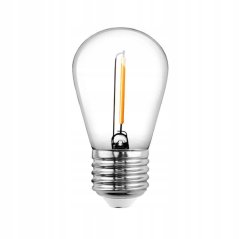 5-PAK LED žiarovka E27 ST14 1W = 10W 2700K Warm 100lm vlákno pre Girland LUMILED