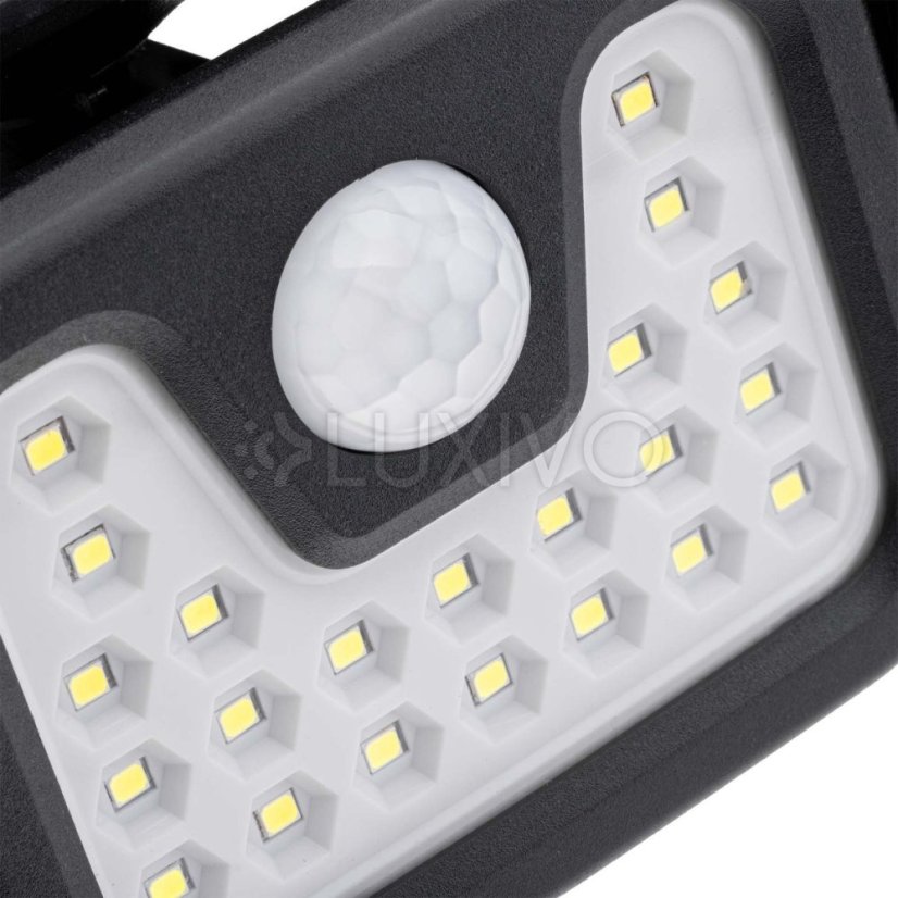 Solárne svetlomety 74x LED 15W 450lm Studený senzor pohybu IP65
