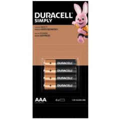 Alkalické batérie DURACELL Basic AAA LR03 16ks