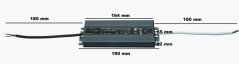 Napájanie LED pásov 12V 150W 12,5A vodotesné IP67
