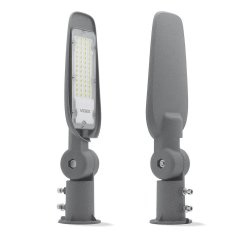 Pouličná lampa LED 30W 2700lm 5000K neutrálna 130° 0, 14A sivá VIDEX