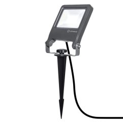 LED reflektor 20W 1700lm 3000K teplý IP65 sivý LEDVANCE GARDEN Flood Endura Drivable
