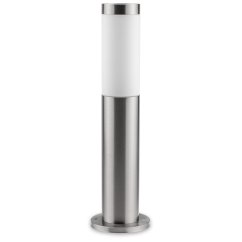 Vonkajšia záhradná lampa E27 INOX PIPE 45cm Lilium Lumiled