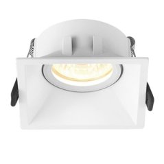 Zapustené bodové svietidlo HALOGEN Square GU10 White Videx