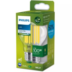 LED žiarovka E27 A60 7,3W = 100W 1535lm 4000K Neutrálne vlákno PHILIPS Ultra Efficient