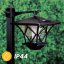 LED RIBES Solárne záhradné lampy Vonkajšia lampa 150cm LUMILED