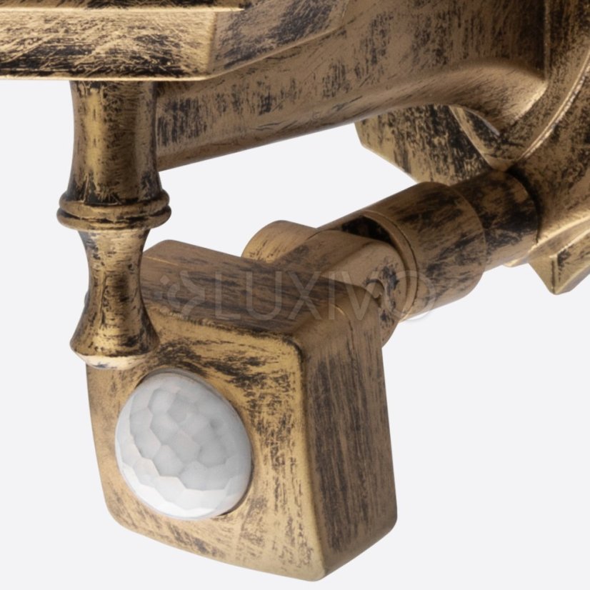 Záhradná lampa Vonkajšia nástenná lampa E27 12W LED svietidlo Senzor pohybu BELLIS LUMILED