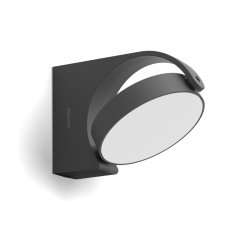 MIMOZA myGarden 7W 2700K IP44 antracitová antracitová PHILIPS záhradná LED nástenná lampa