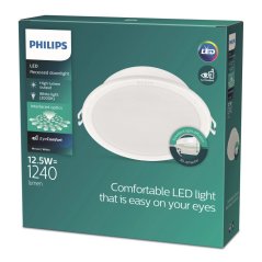 LED panel LED vstavané svietidlo 12,5W 1240lm 3000K White Meson Philips