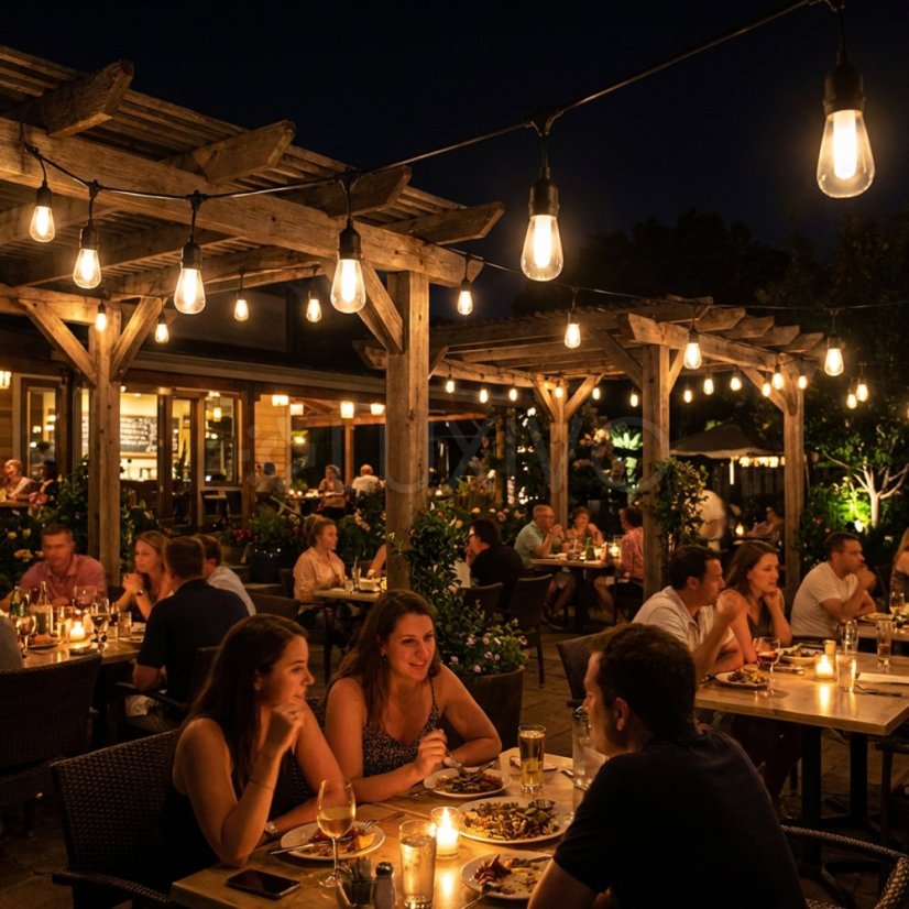 Solárna záhradná girlanda 15x LED plameň dekoratívne svetielka 15m 1800K teplá FLAME LUMILED