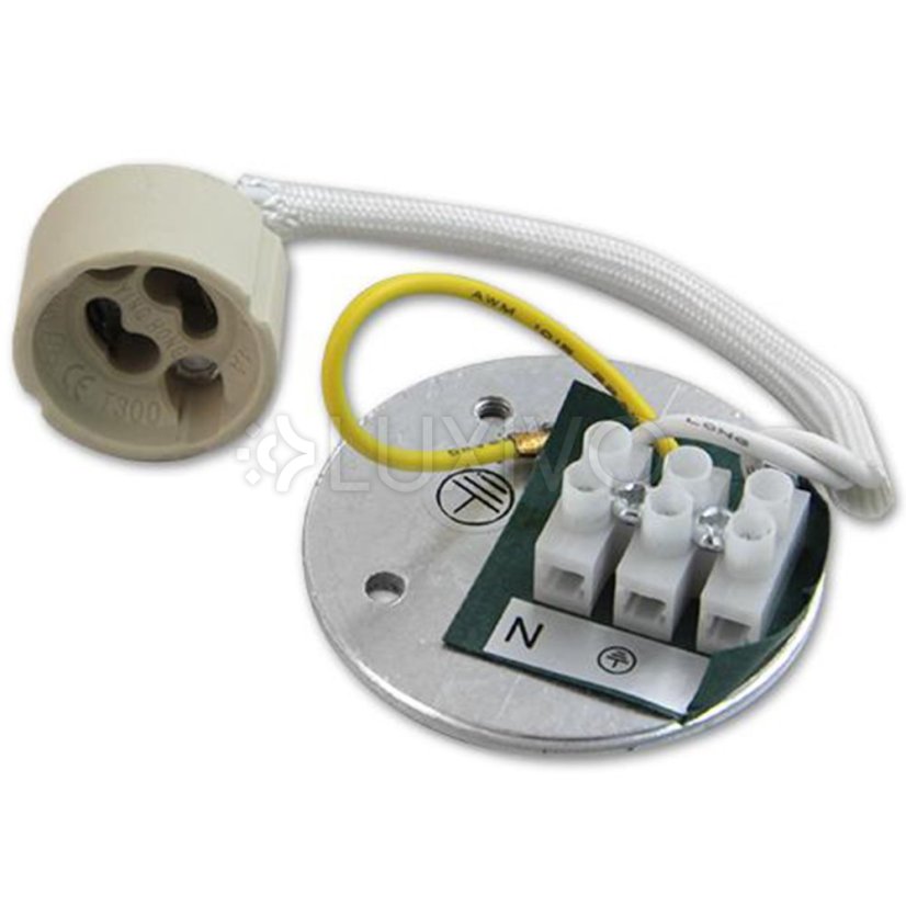 LED svietidlo HALOGEN na povrchovú montáž Pevné guľaté stropné svietidlo GU10 čierne