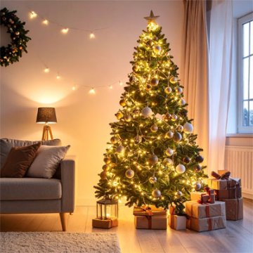 Vianočné osvetlenie na stromček