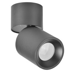 Prízemné bodové svietidlo nastaviteľné GU10 čierne ASTRA