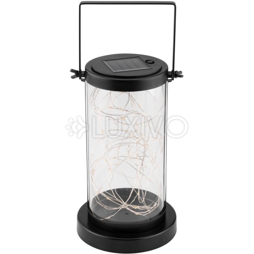 ABRELA LED solárne vonkajšie záhradné stojace svietidlo prívesok 3000K IP44 LUMILED