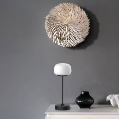 Dekoratívna stolová lampa LED 1,8 W 150 lm 2700K teplá čierna Rimini Sanico Goldlux