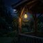 Solárna záhradná lampa LED závesná lampáš DORA IP44 3000K LUMILED