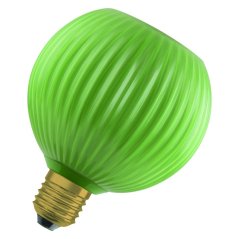 LED žiarovka E27 guľa 3, 5W 300lm 2700K teplá dekoratívna zelená Osram
