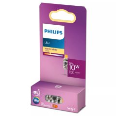 LED žiarovka G4 Capsule 1W = 10W 100lm 2700K Warm 12V Philips