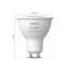 3x LED žiarovka GU10 s reflektorom 4,2W = 50W 400lm 2000-6500K CCT + RGB SMART Smart Bluetooth ZigBee White and Color Ambiance + Bridge Bridge + PILOT Regulátor Philips HUE Starter Kit