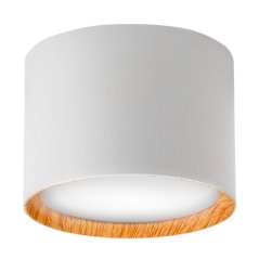 Halogénové prisadené svietidlo tuba GX53 spot nástenné stropné valec SUNLA biela LUMILED