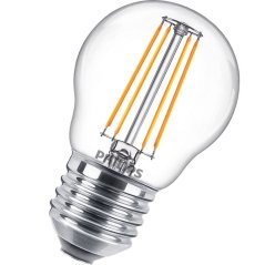 LED žiarovka E27 P45 4,3W = 40W 470lm 2700K Teplé vlákno PHILIPS