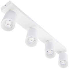 Stropné svietidlo QUALIS SPOT Reflektor Halogénové svietidlo 4xGU10 White