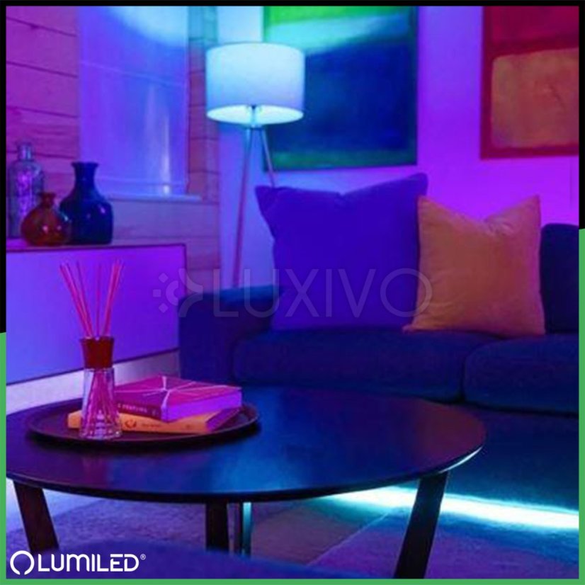 LED žiarovka E14 P40 Bulb 5W = 40W 450lm RGB CCT Stmievateľná Smart TUYA WiFi SMART SAYO LUMILED