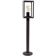 Záhradný stĺpik lampa E27 čierna IP44 Malmo Goldlux