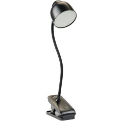 LED stolová lampa 5W CCT kresliarska školská TESA 2 čierna LUMILED