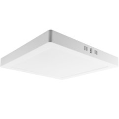 Stropné svietidlo LED s povrchovou montážou 24W Square 4000K GLOW White LUMILED