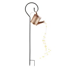 Záhradná lampa LED ROSA Copper IP44 3000K LUMILED