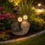Solárna záhradná lampa LED slimák dekoratívna figúrka 3000K GARIS IP44 Lumiled