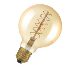Dekoratívna LED žiarovka E27 G95 4,8W = 37W 420lm 2200K Teplé 320° vlákno Stmievateľné OSRAM Vintage 1906