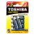 Alkalické batérie TOSHIBA HIGH POWER LR6 AA 1,5V PACK 6ks