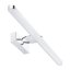 SIRIUS Nástenné svietidlo Chrome LED 12W Nástenné svietidlo 60cm Moderné ProVero